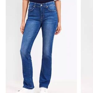 Loft boot cut mid rise blue  Women's Jeans size 6